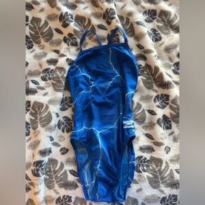 Speedo blue swimsuit